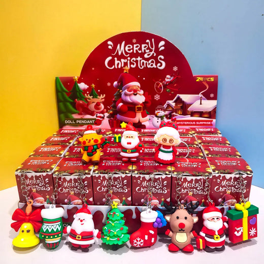 Julnyckelringar – 24 st