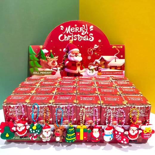 Julnyckelringar – 24 st